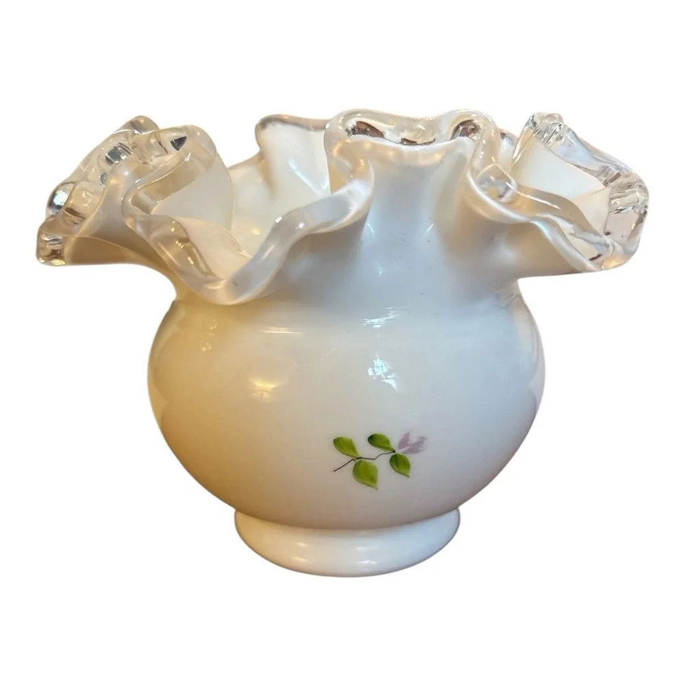 Fenton hand painted